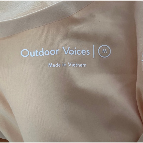 NEW Outdoor Voices The Exercise Dress Razorback Tank Athletic, Size M Peach - Picture 5 of 6